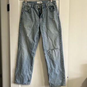 Mika distressed light wash jeans
